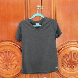 FILA Workout Shirt L Gray